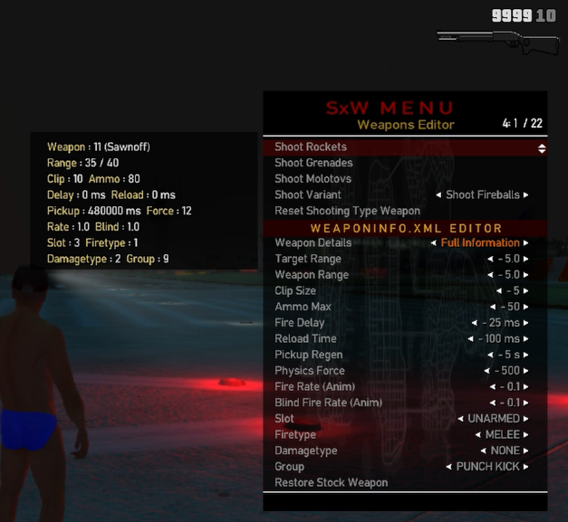 Weapons Editor
